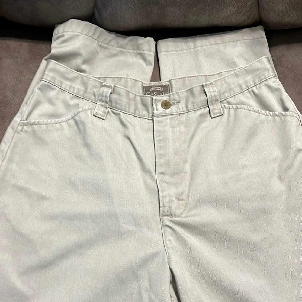Lee riders casuals khaki pants sz 8m